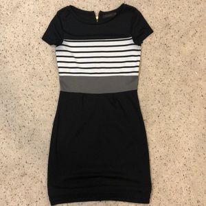 The Limited Colorblock Striped Dress